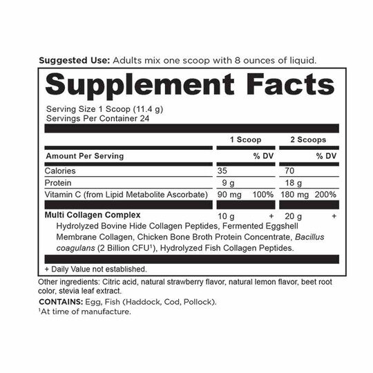 Multi Collagen Protein Powder, ANN